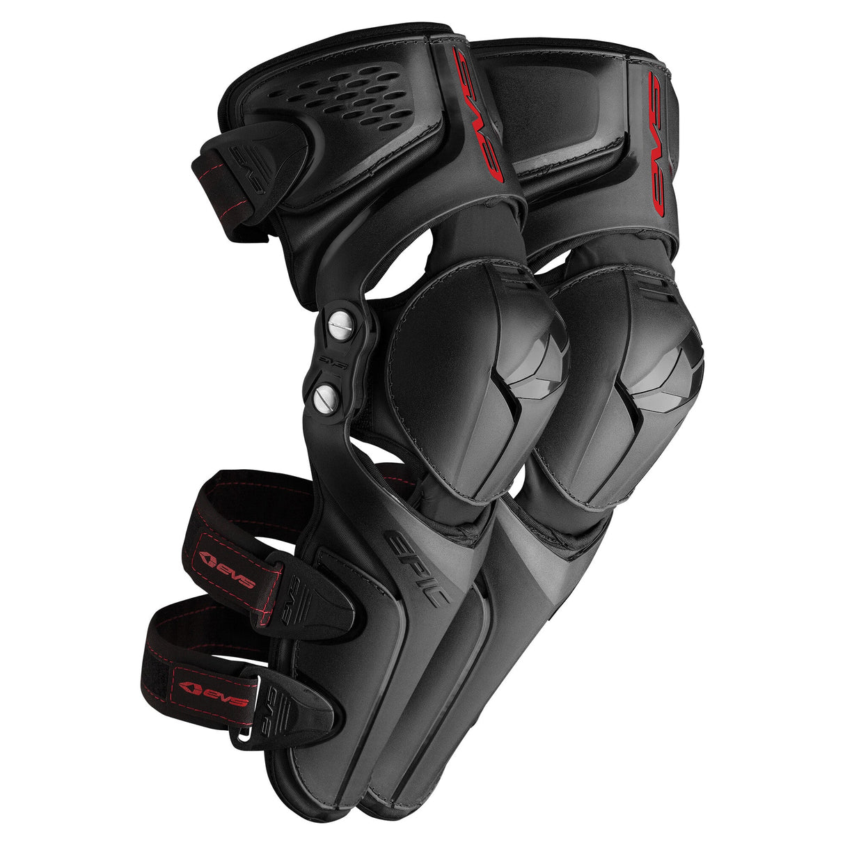 EVS Epic Knee Pad Ce Rated Black Sm/Md KG21EK-BK-S/M