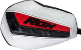 ROX SPEED FX Handguards - Generation 3 Flex-Tec - Black/White/Red FT3-HG-BWR