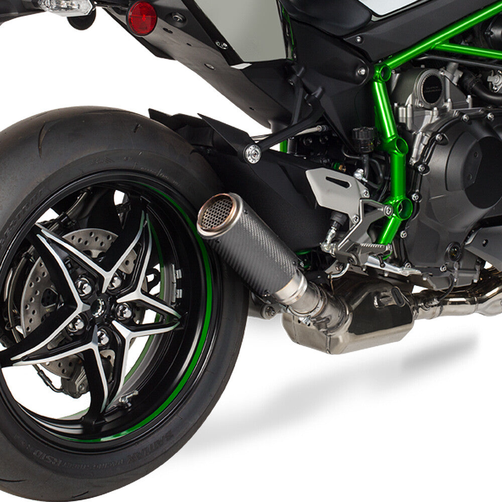 HOTBODIES Mgp Stinger Slip-On Matte Carbon Kaw 51502-2405