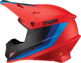 THOR Sector Helmet - Runner - MIPS - Red/Blue - 2XL 0110-7301