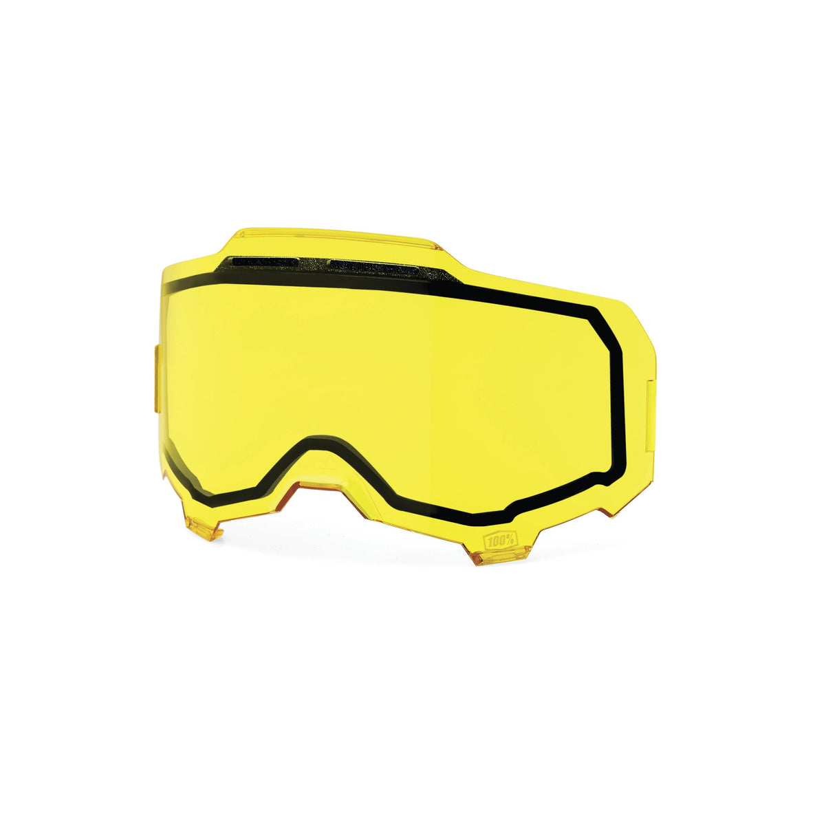 100% Armega Injected Dual Pane Vented Yellow Lens 59052-00003