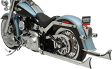 BASSANI XHAUST Fishtail Exhaust - 36" - Softail 1S46E-36