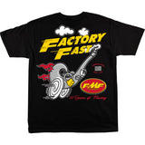 FMF Factory Faster T-Shirt - Black - Medium HO25118901BLKMD