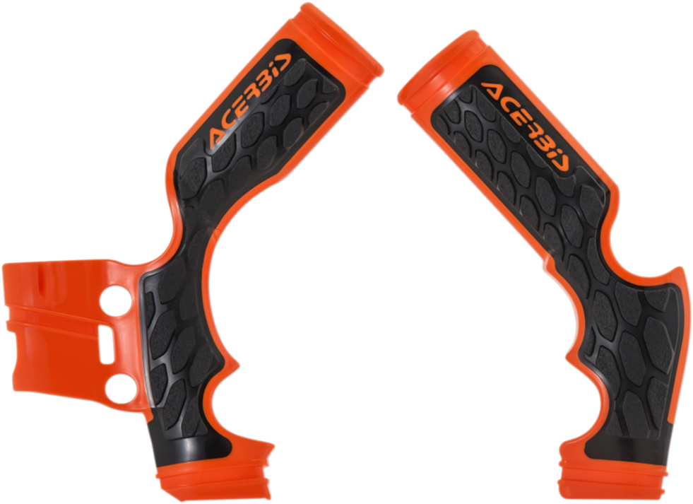 ACERBIS X-Grip Frame Guards - '16 Orange/Black 2688765225