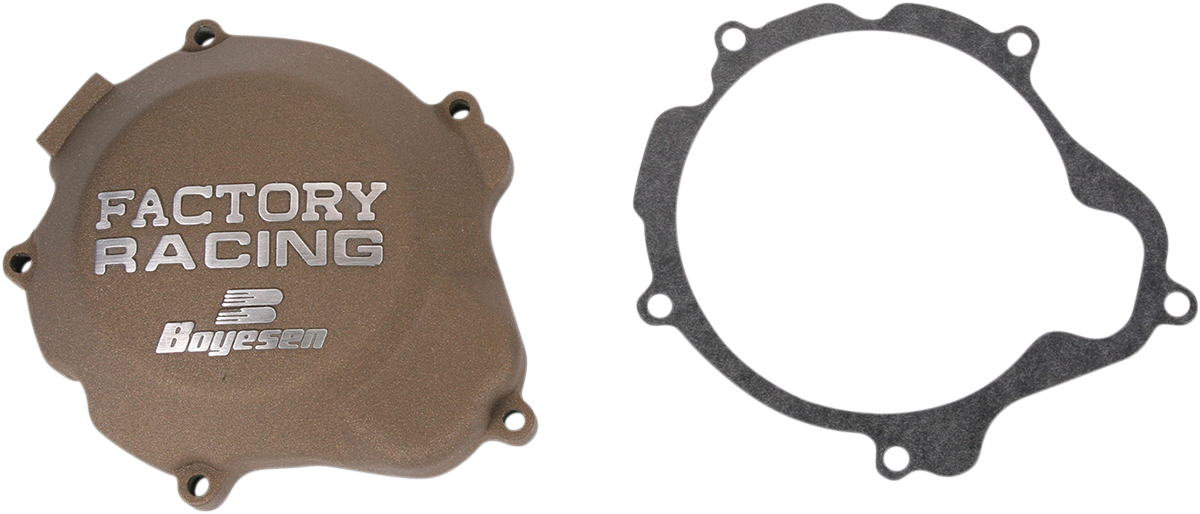 BOYESEN Ignition Cover - Gold - KX250 SC-12M