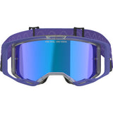 ALPINESTARS GOGGLES Vision 8 Goggle - Corp - Purple - Blue Mirror Lens 5101625-3116