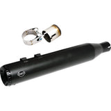 S&S CYCLE 2-into-1 4-1/2" Swindler Muffler Kit - Black - M8 Touring 550-1141