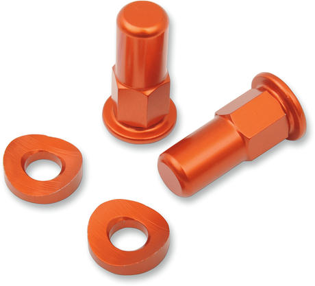 NO TOIL Rim Lock Nut/Spacer - Kit - Orange NTRK006