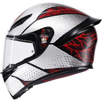 AGV Helmet K1 S Speedarmor Matt Black/Grey/Red Md 2118394018-073-M