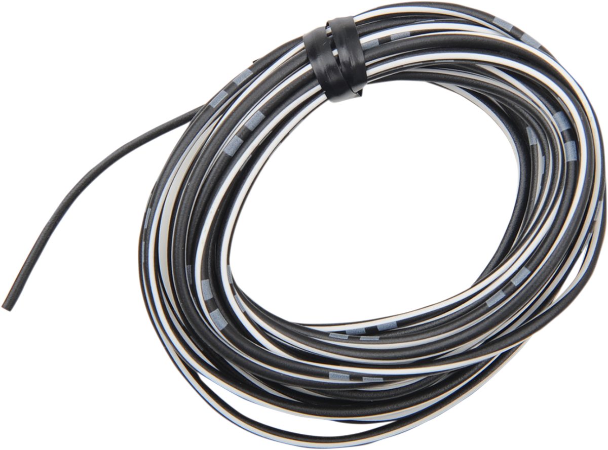 SHINDY 14A Wire - 13' - Black/White 16-682