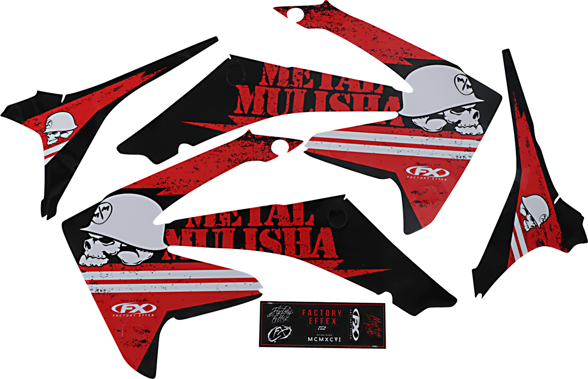 FACTORY EFFEX Metal Mulisha Graphic Kit - Honda 23-11336