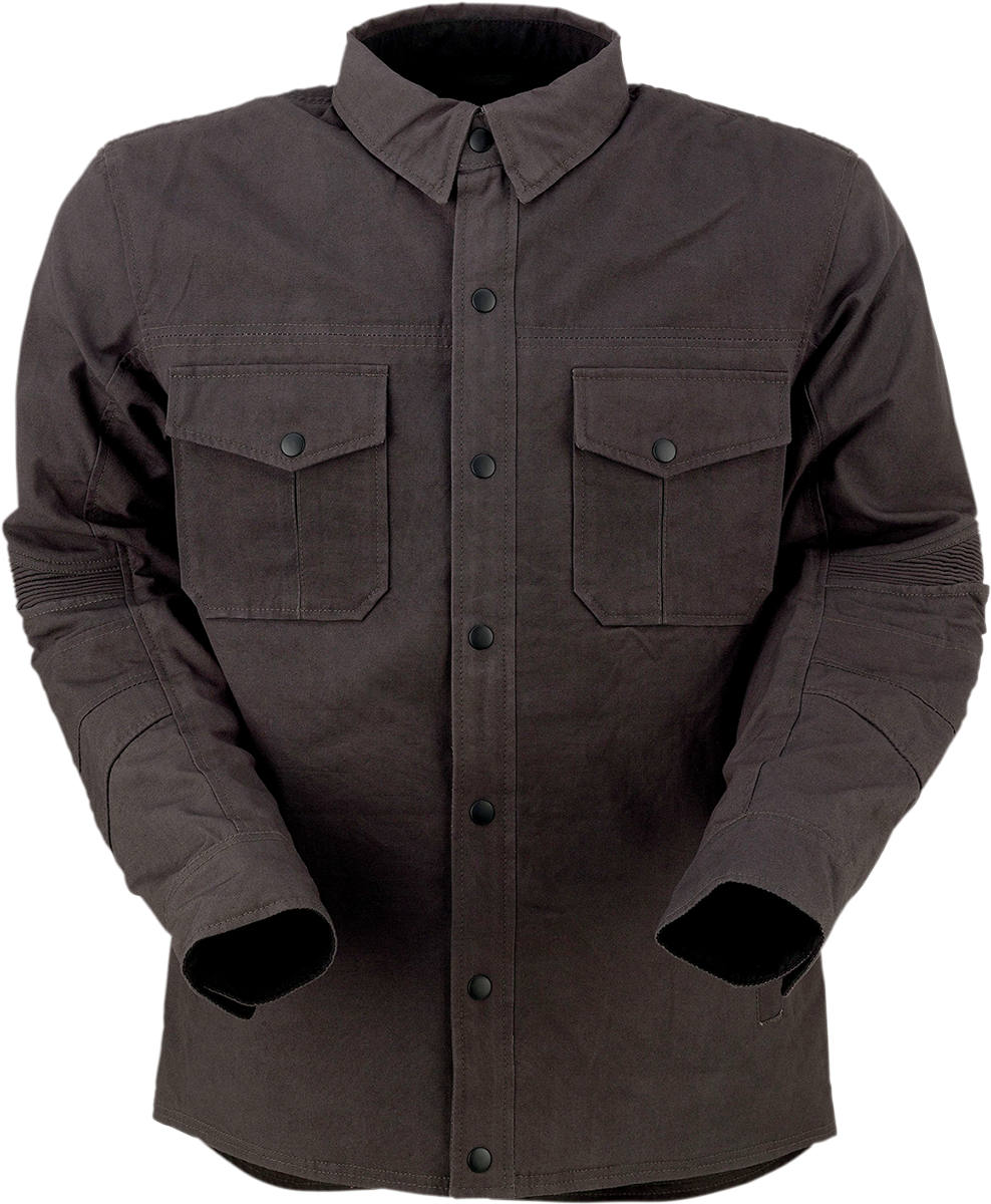 Z1R Fullclip Canvas Jacket - Gray - Medium 2820-5472