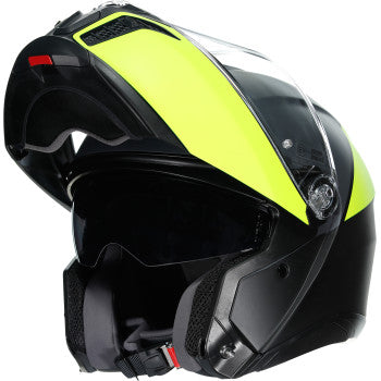 AGV Tourmodular Helmet - Balance - Black/Yellow Fluo/Gray - Small 211251F2OY00110