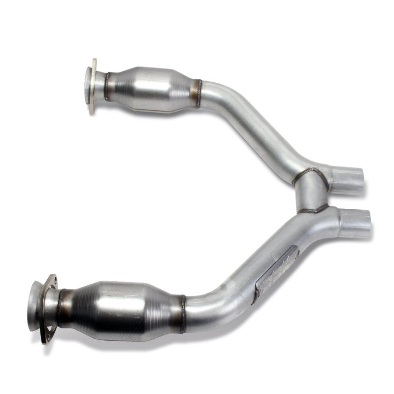 BBK 2015-16 Mustang V6 Short Mid H Pipe With Converters (To Be Used With 1642 Series Headers) 1465