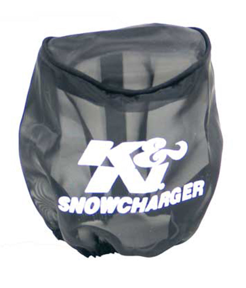 K&N Snowcharger Air FIlter Wrap Round Tapered Black - 4.5in Base ID x 3in Top ID x 4in H SN-2580PK