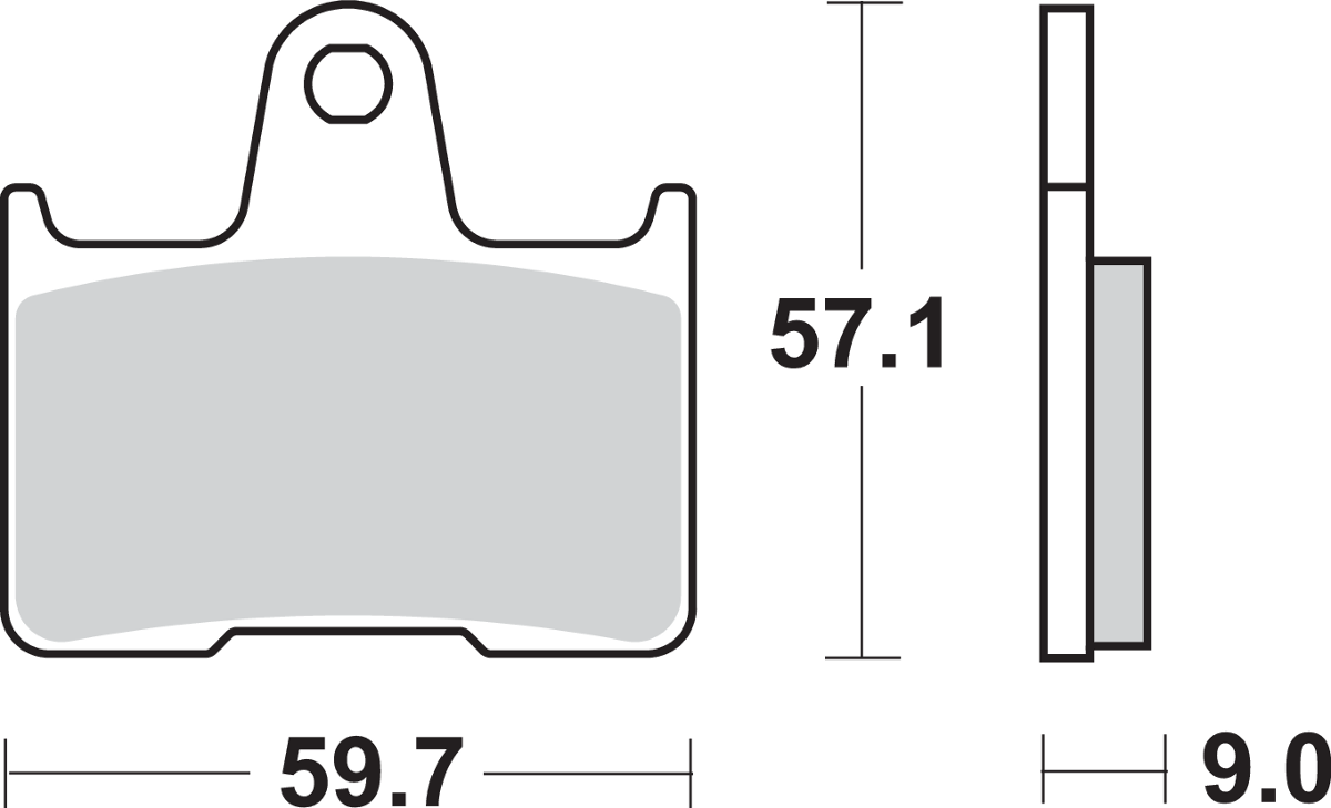 SBS LS Brake Pads - GSX-R - 765LS 765LS