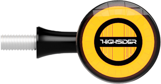 HIGHSIDER Rocket Bullet Turn Signals Led Black 204-346