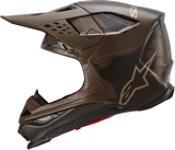 ALPINESTARS Supertech M10 Helmet - Squad - MIPS® - Dark Brown/Gold - Small 8302823-839-SM