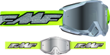 FMF PowerBomb Goggles - Rocket - Silver Lime - Silver Mirror F-50037-00011 2601-3294