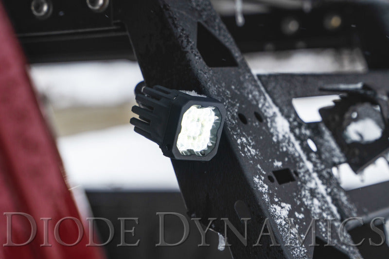 Diode Dynamics Stage Series C1 LED Pod Pro - White Flood Standard BBL Each