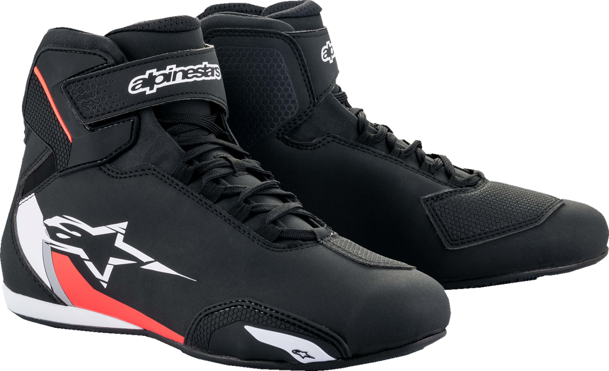 ALPINESTARS Sektor Shoes - Black/White/Red - US 8 251551812318