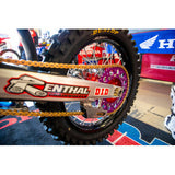 RENTHAL Rear Sprocket - Aluminum - 48 Tooth - Purple - Honda 154U-520-48GRPE