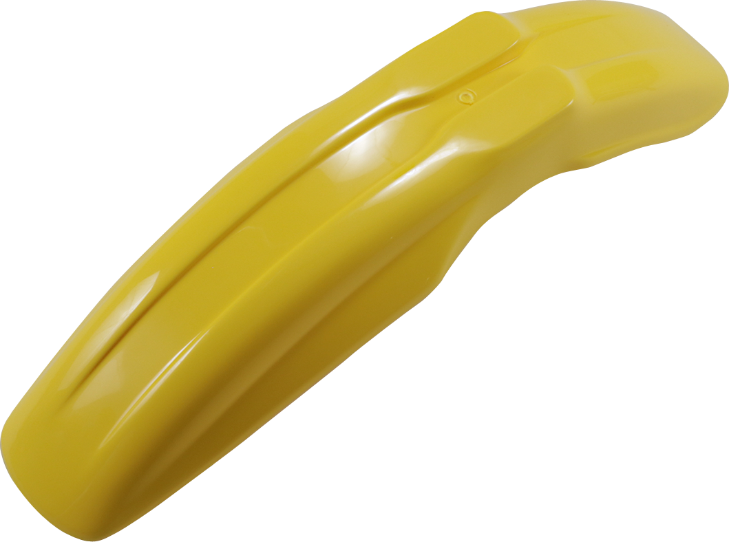 UFO Universal Supermoto Front Fender - Dark Yellow PA01027-101