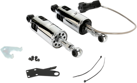 PROGRESSIVE SUSPENSION 422 Series Shocks with Rap - Chrome - Standard 422-4103C