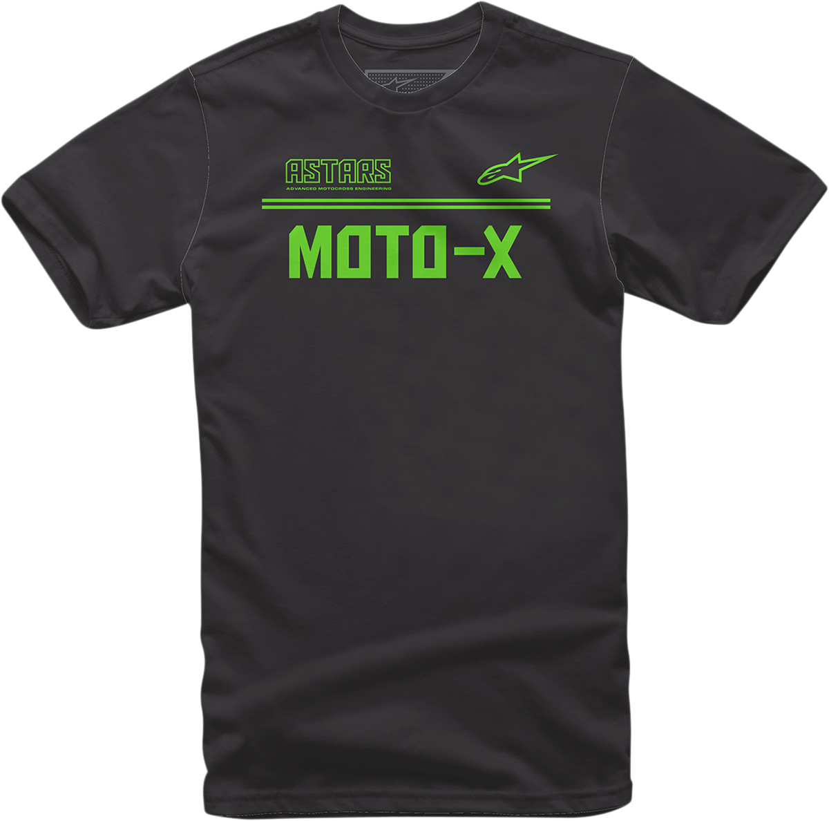 ALPINESTARS Moto X T-Shirt - Black/Green - Medium 1213720241060M