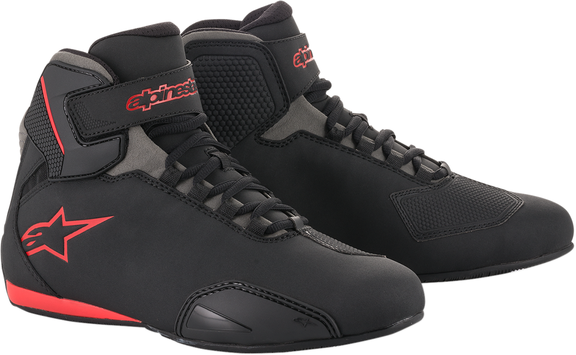 ALPINESTARS Sektor Shoes - Black/Gray/Red - US 13 251551813113