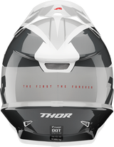 THOR Sector Helmet - Fader - Black/White - Large 0110-6776