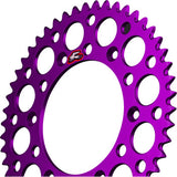 RENTHAL Rear Sprocket - Aluminum - 48 Tooth - Purple - Honda 154U-520-48GRPE