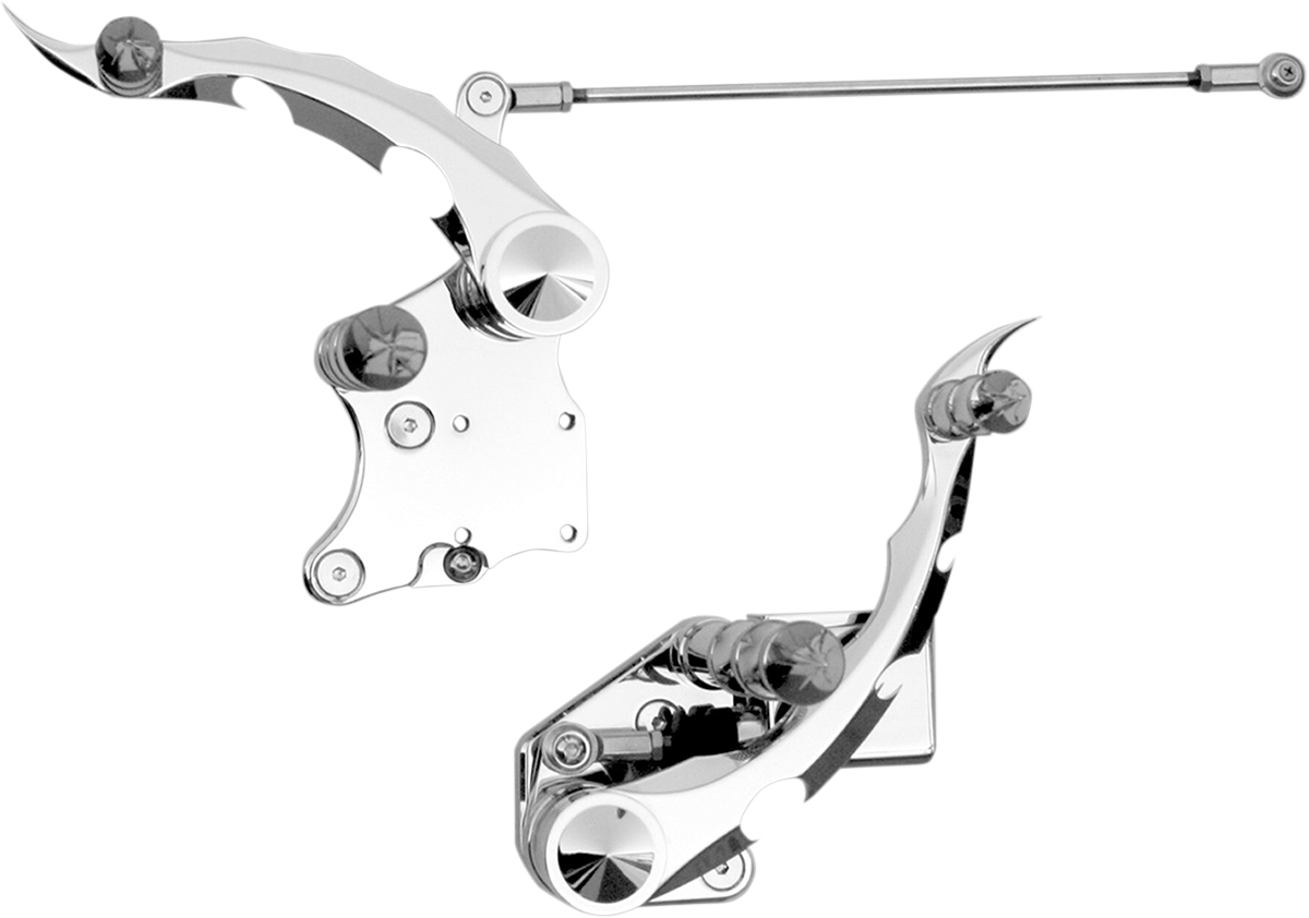 ACCUTRONIX Forward Control - Tribal - Chrome FC106-SLC