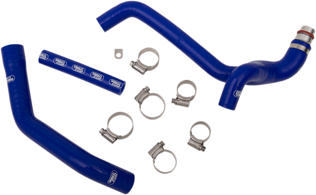 MOOSE RACING Race Fit Radiator Hose Kit - Blue - Yamaha MBU-YAM-86-BL