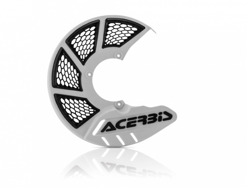 Acerbis X-Brake Vented Disc Cover - White/Black 2449490002