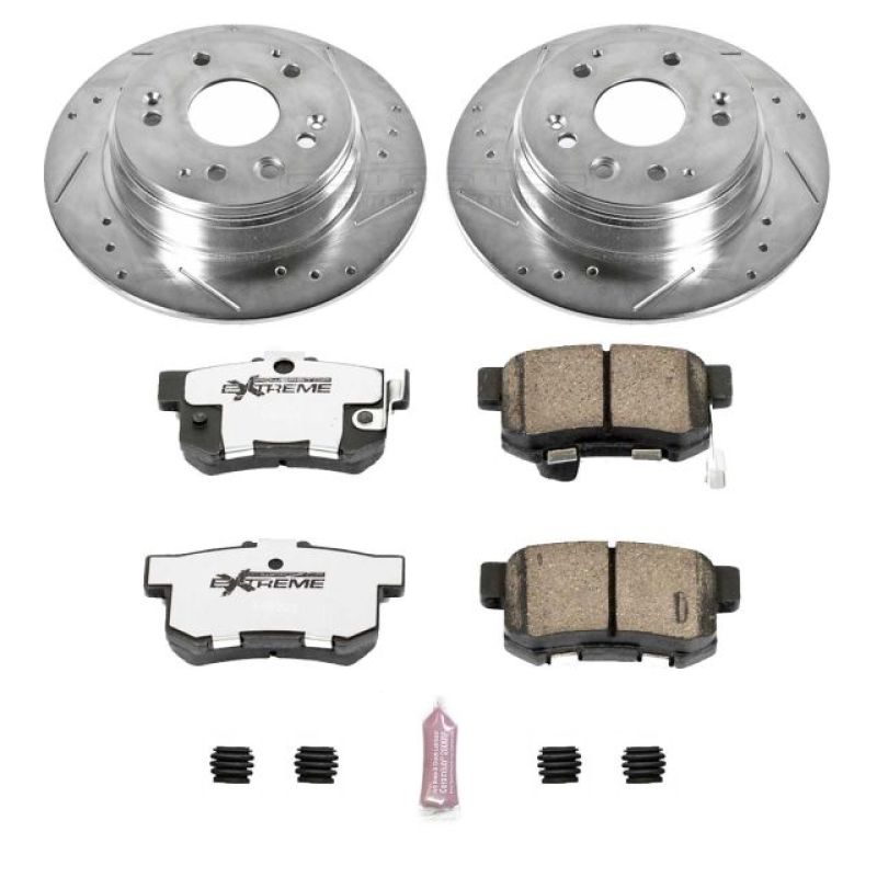 Power Stop 99-03 Acura TL Rear Z26 Street Warrior Brake Kit