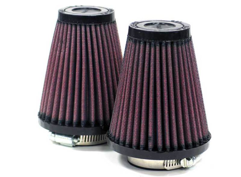 K&N 1-11/16in FLG 3-1/2in B 2in T 4in H (2 PER BOX) Universal Clamp-On Air Filter R-1082