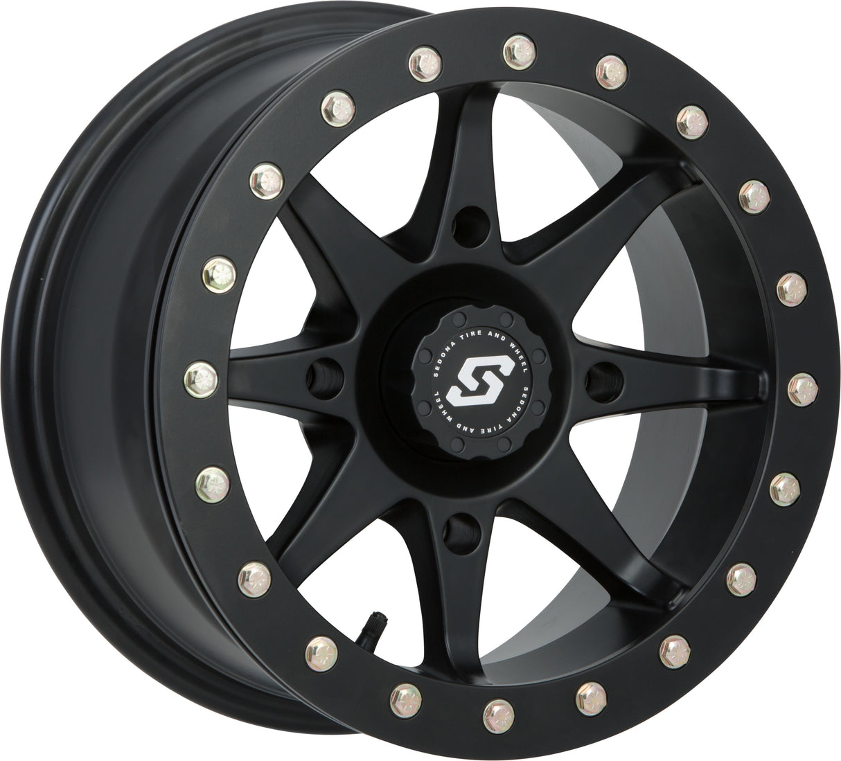 SEDONA Storm Bdlk Wheel 14x7 4/156 4+3 (+5mm) Black A86B-47056-43S