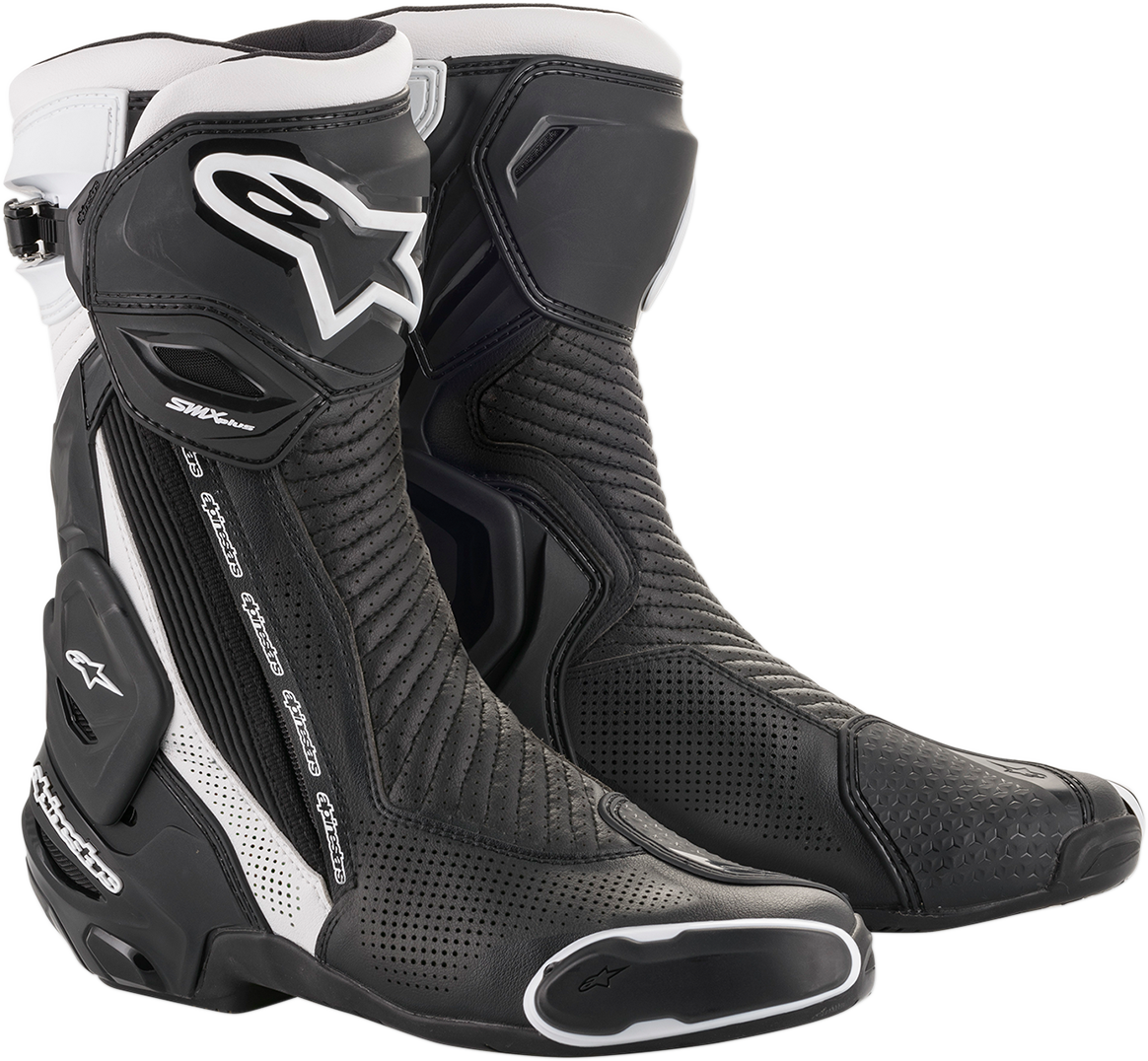 ALPINESTARS SMX+ Vented Boots - Black/White - US 6 / EU 39 2221119-12-39