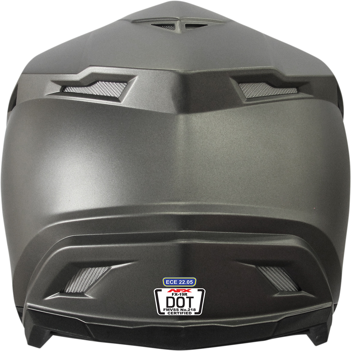 AFX FX-19R Helmet - Frost Gray - Large 0110-7054