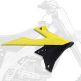 POLISPORT Radiator Cover - Yellow/Black - RMZ 450 8421100001