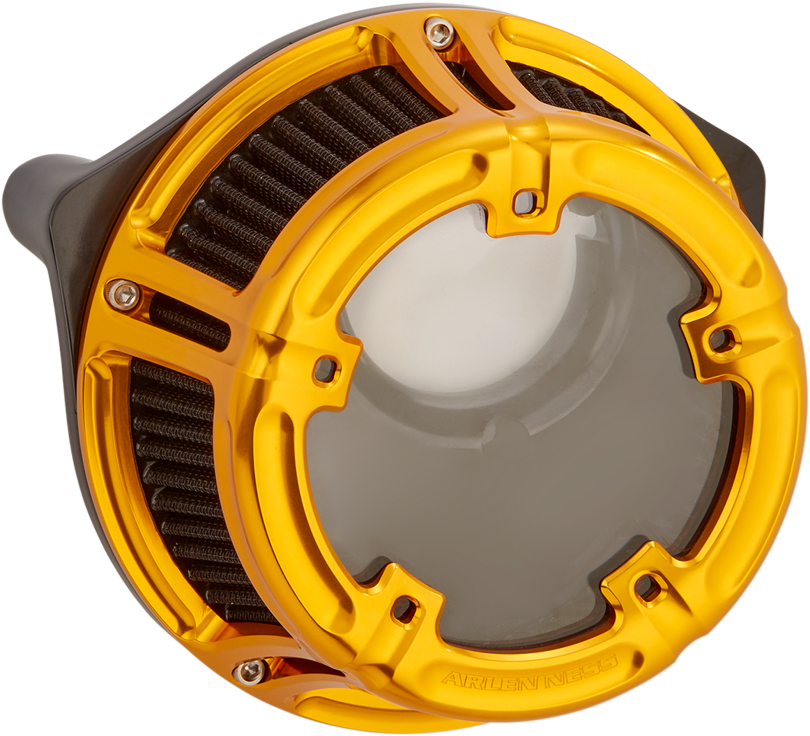 ARLEN NESS Method Air Cleaner - Gold - Twin Cam 18-177