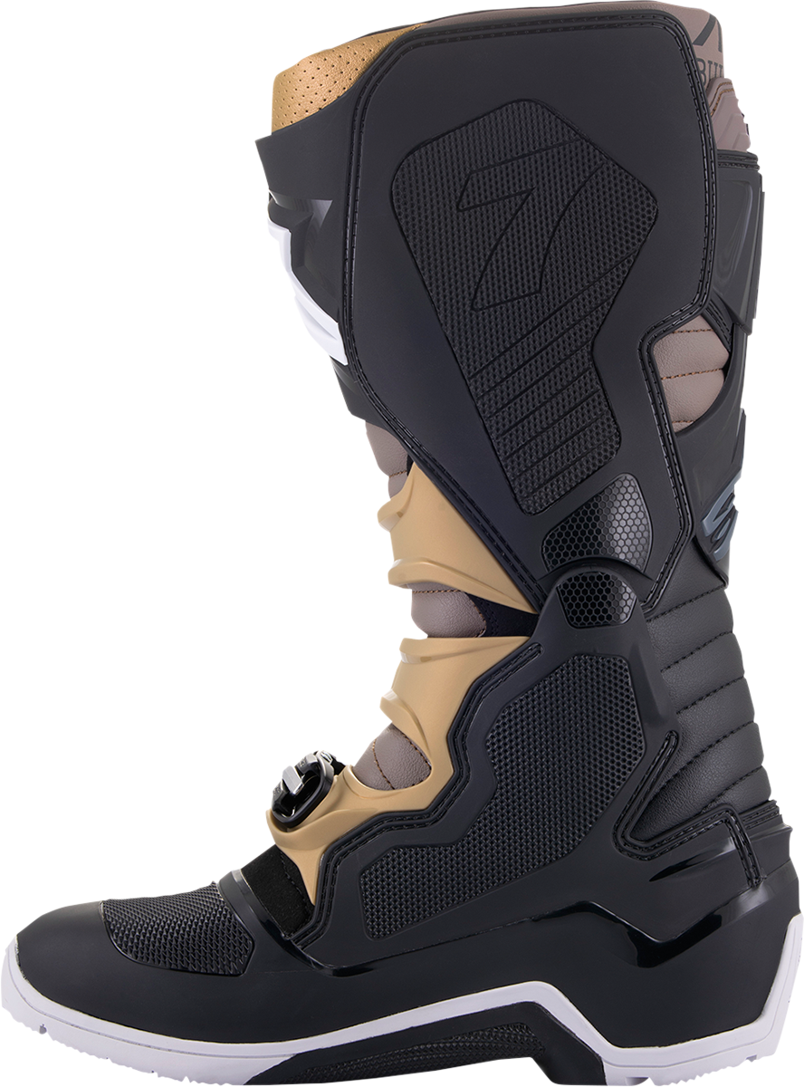 ALPINESTARS Tech 7 Enduro Drystar® Boots - Black/Gray/Gold - US 9 2012620-1959-9