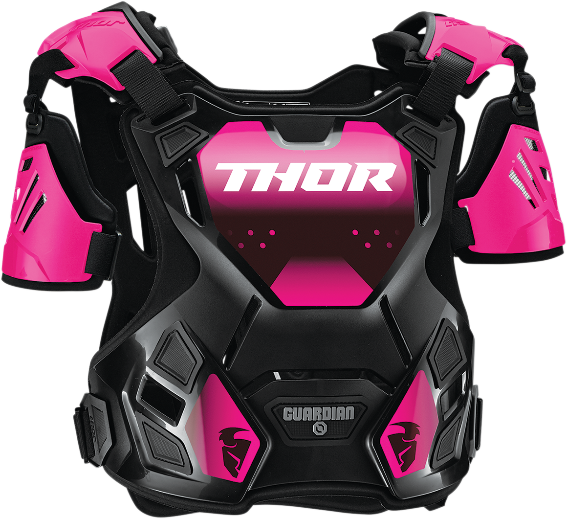 THOR Women's Guardian Deflector - Black/Pink - M/L 2701-0963