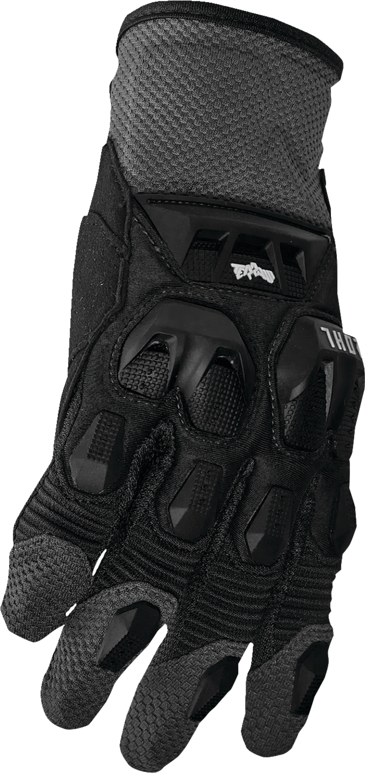 THOR Terrain Gloves - Black/Charcoal - Large 3330-7282