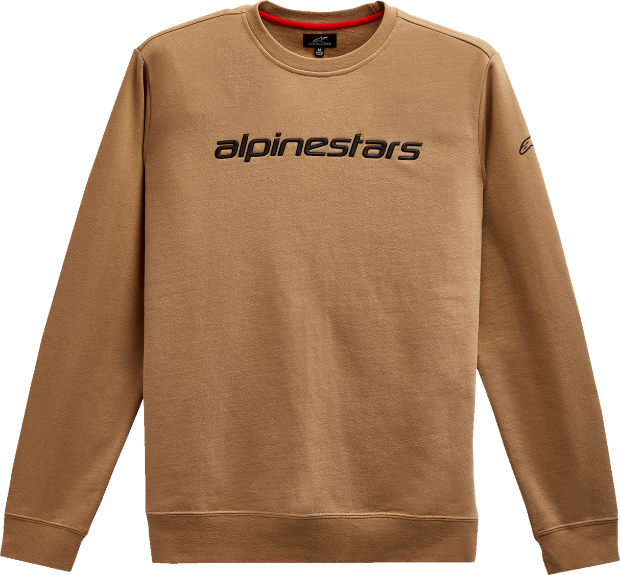 ALPINESTARS Linear Crew Fleece - Sand/Black - Large 1212513242310L