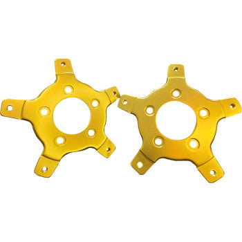 RC COMPONENTS brake rotor adapter gold HD359-G