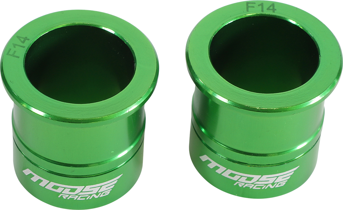 MOOSE RACING Fast Wheel Spacer - Front - Green - Kawasaki W16-2305GN