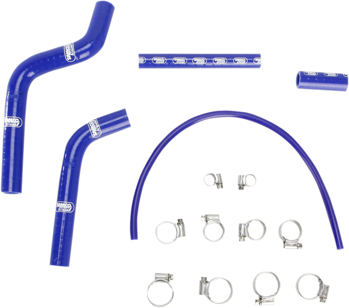 MOOSE RACING Race Fit Radiator Hose Kit - Blue - Yamaha MBU-YAM-30-BL