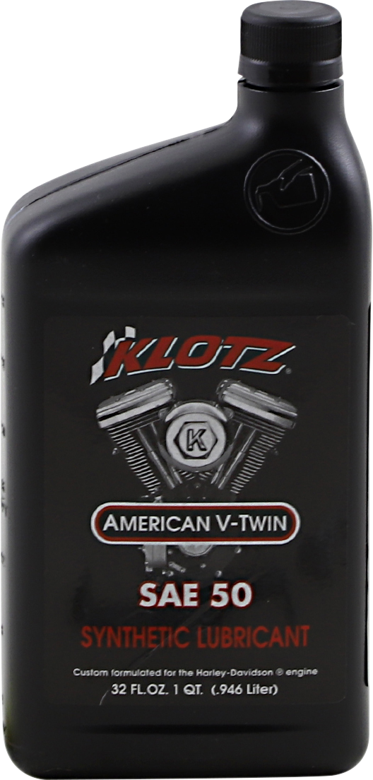 KLOTZ OIL V Twin Synthetic Oil - 50W - 1 U.S. quart KH-50